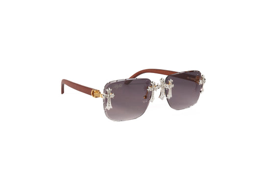 FF Iced Out Sunglasses - Purple