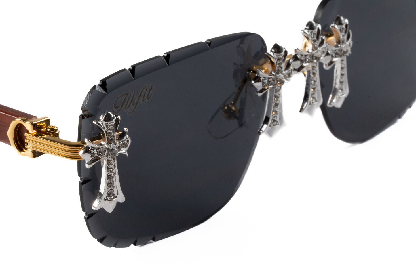 FF Iced Out Sunglasses - Black