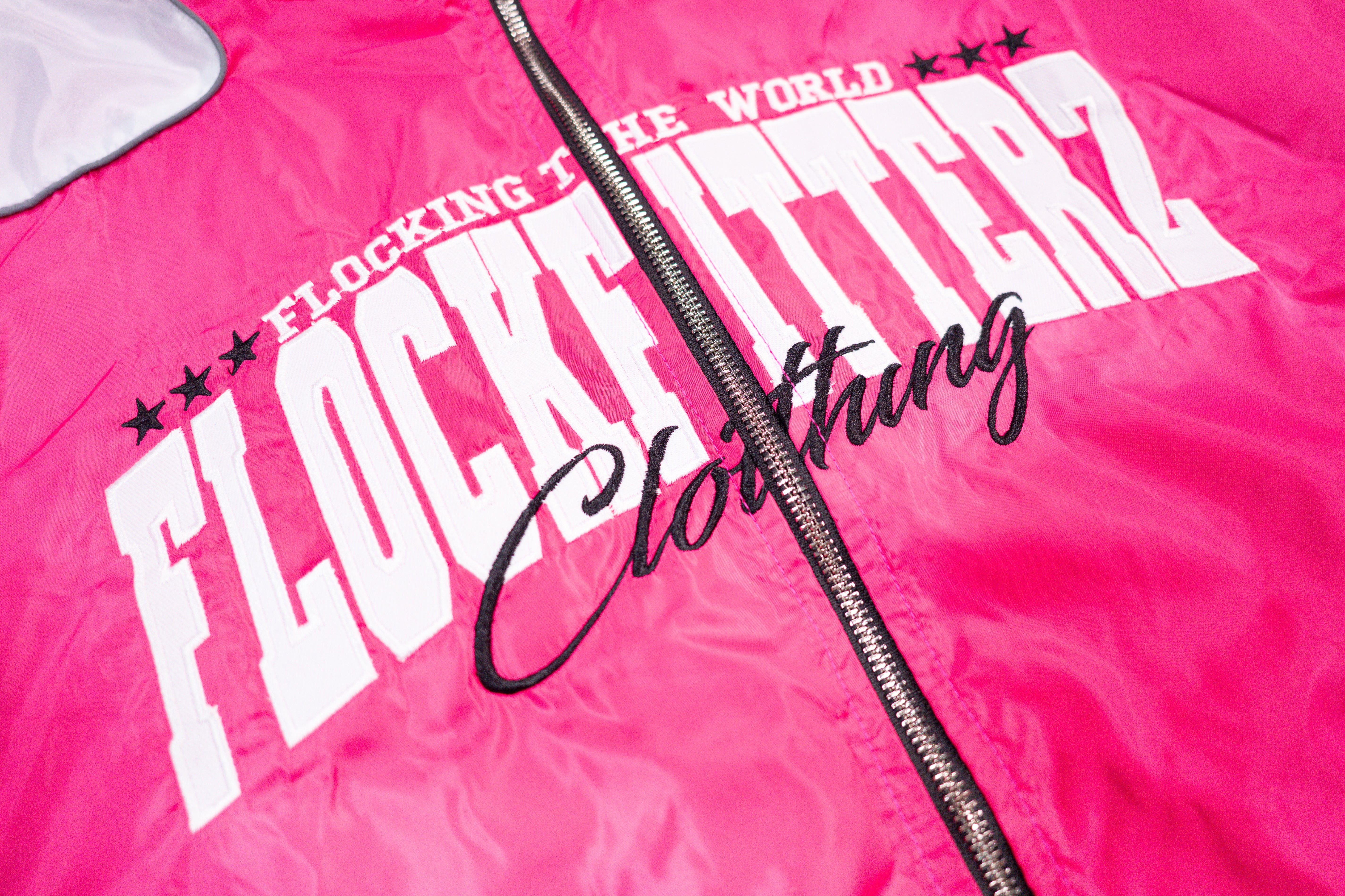 “FTW” Windbreaker Jacket - Pink
