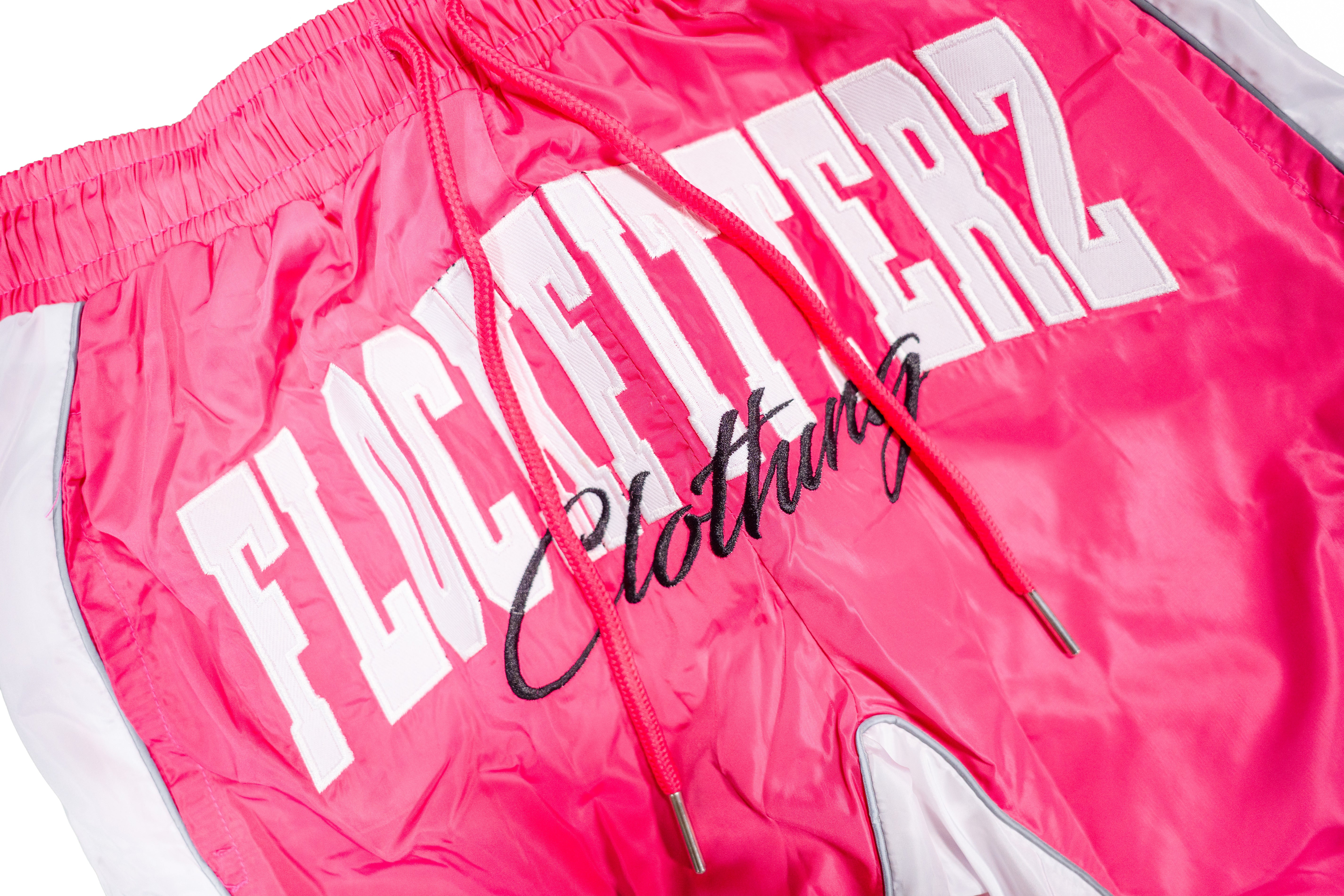 “FTW” Windbreaker Pants - Pink
