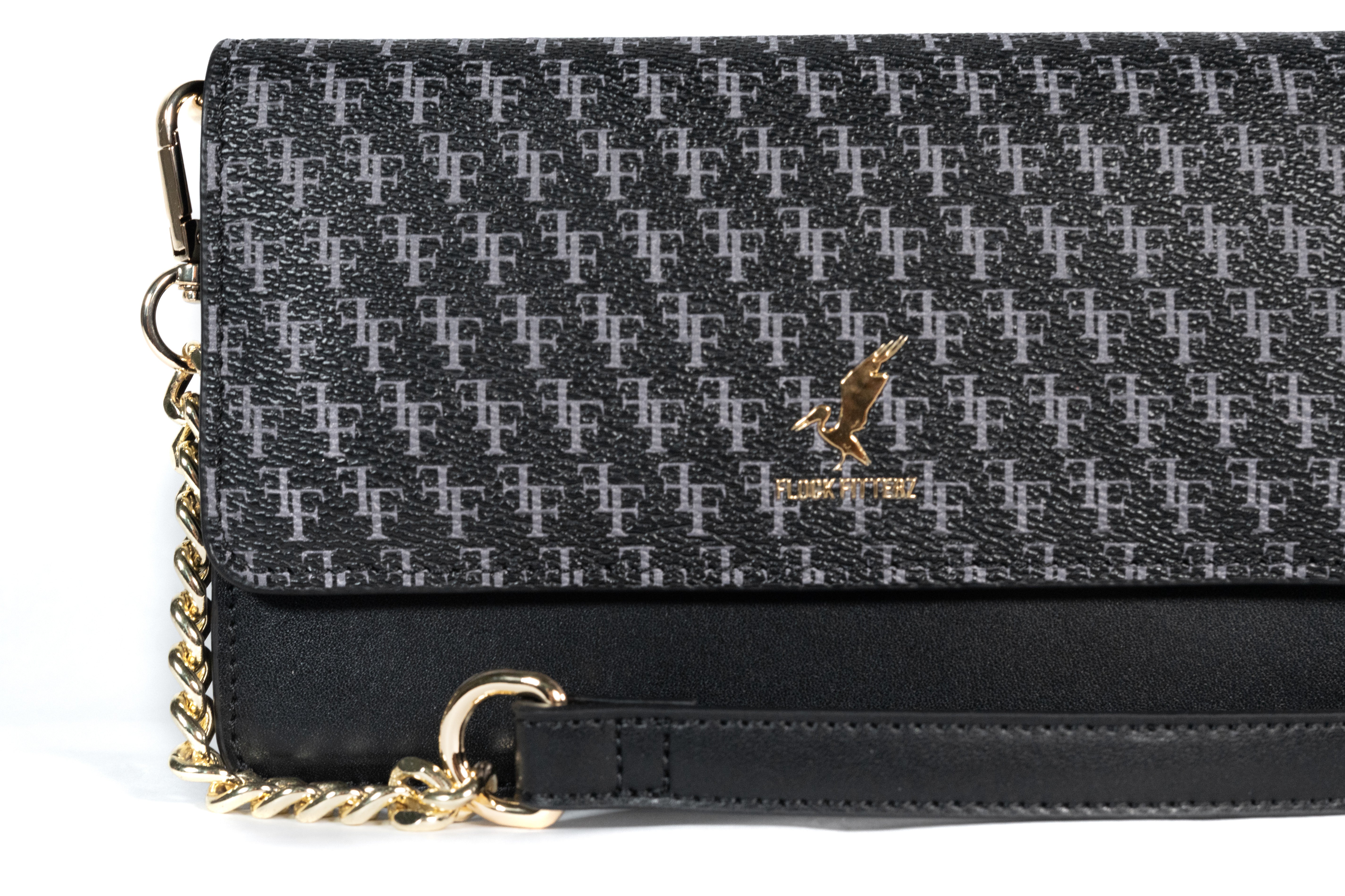 FF Women’s Leather Crossbody Purse