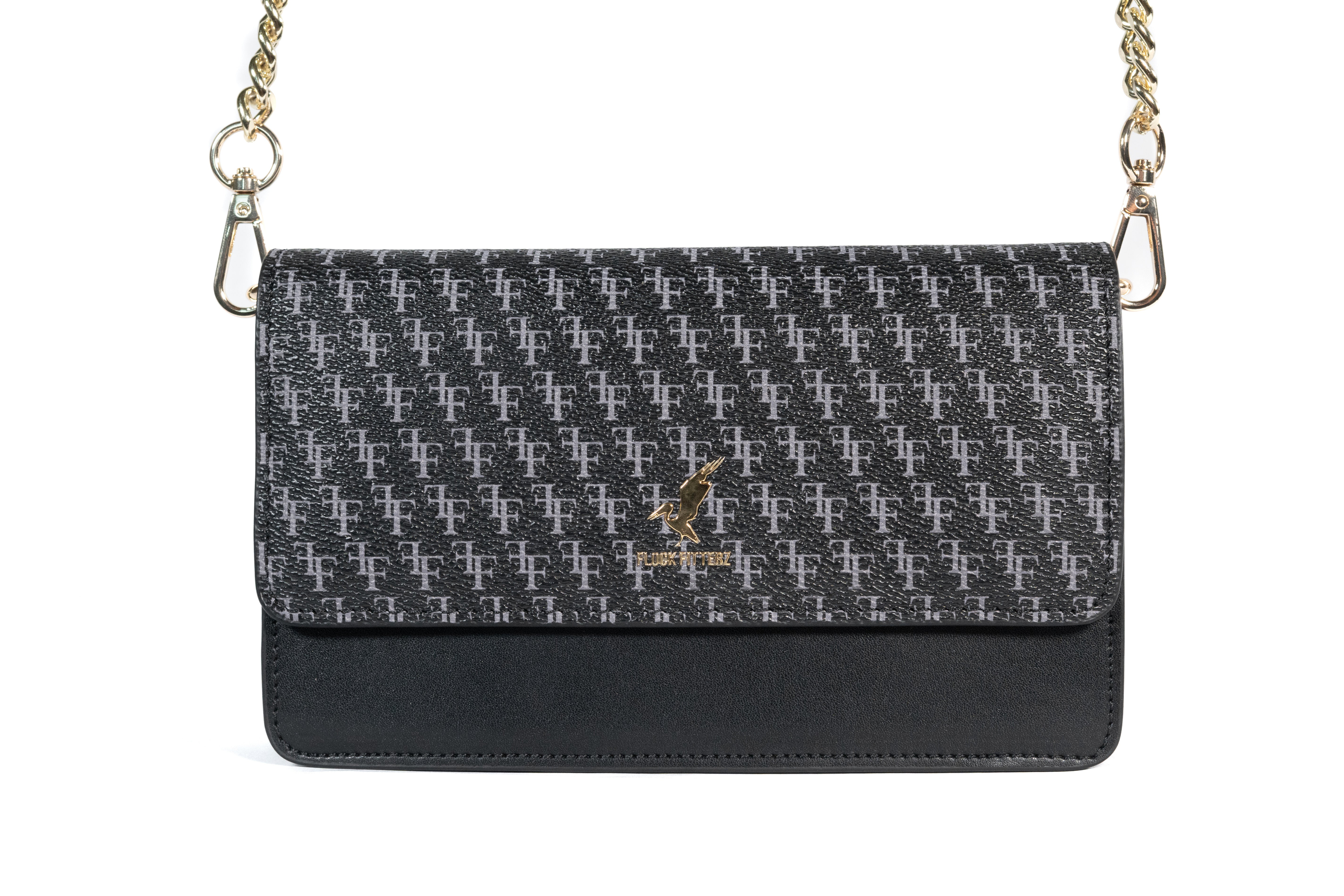 FF Women’s Leather Crossbody Purse