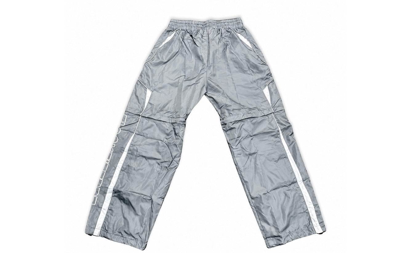"Futbol" Windbreaker Pants - Gray