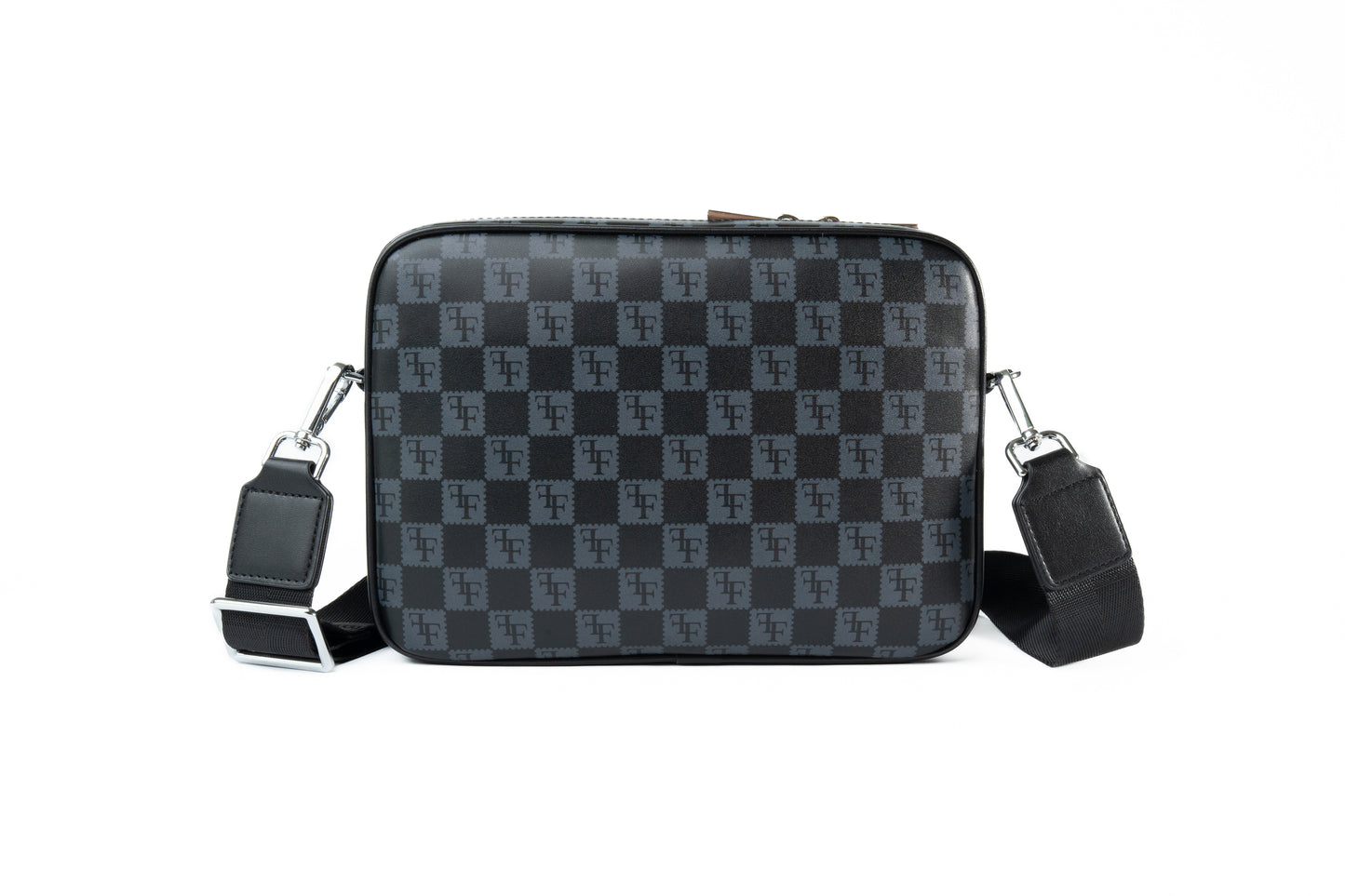 FF PU Leather Crossbody Bag