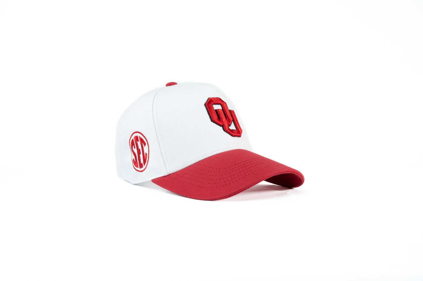 Oklahoma Sooners Snapback - White/Red