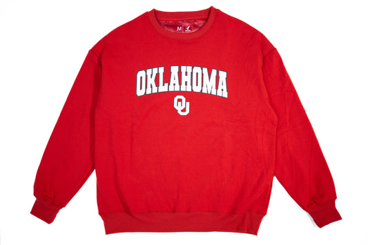 "Oklahoma Sooners" Sweat Shirt - Red