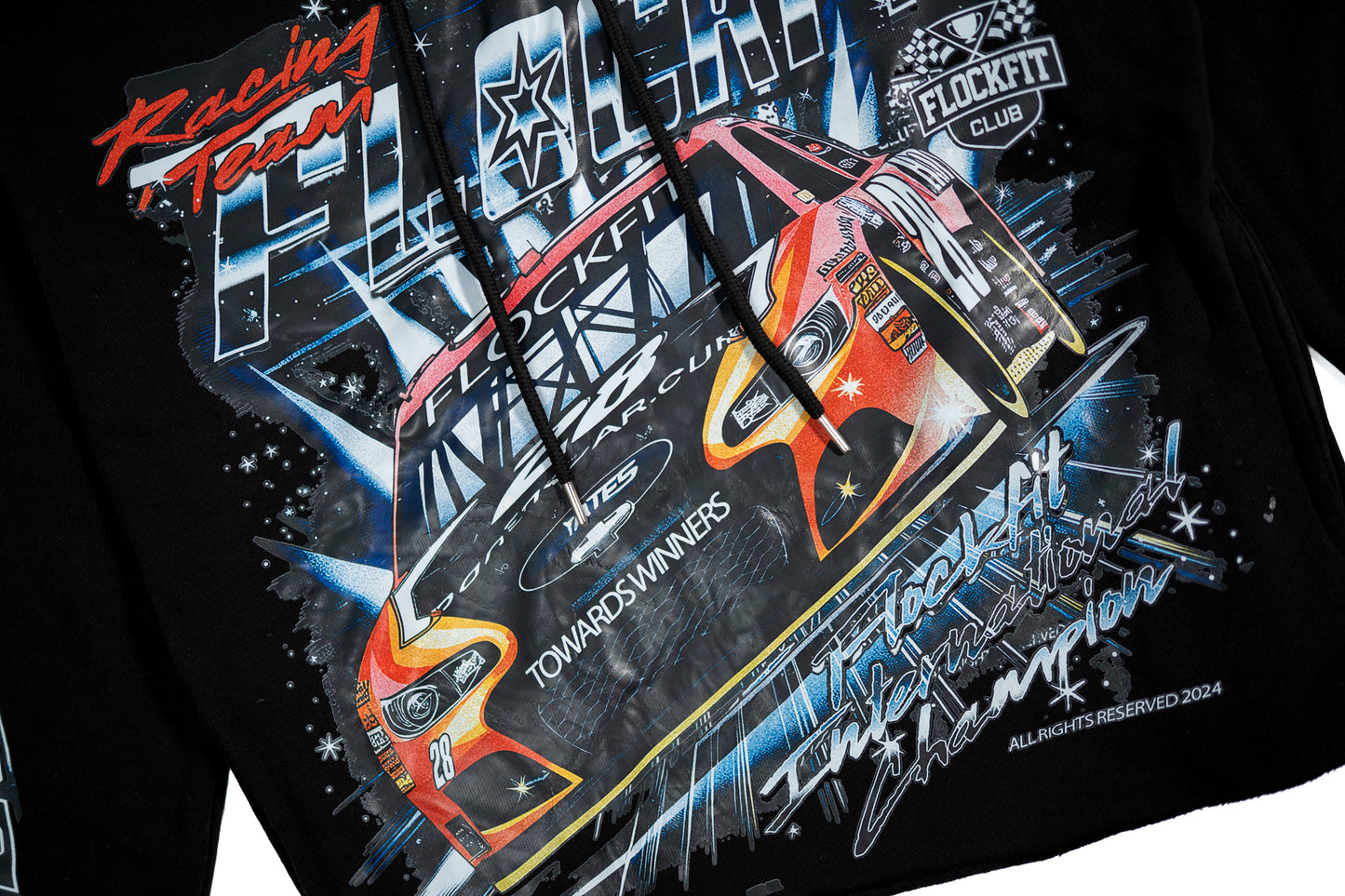 "Nascar" Hoodie - Black