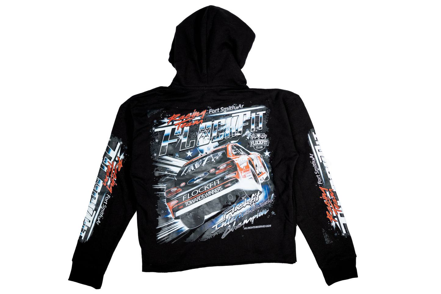 "Nascar" Hoodie - Black