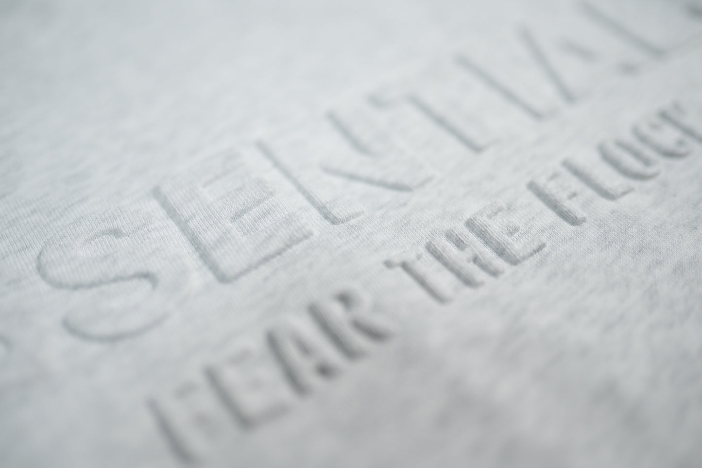 "Fear The Flock" Essentials Sweater - Gray