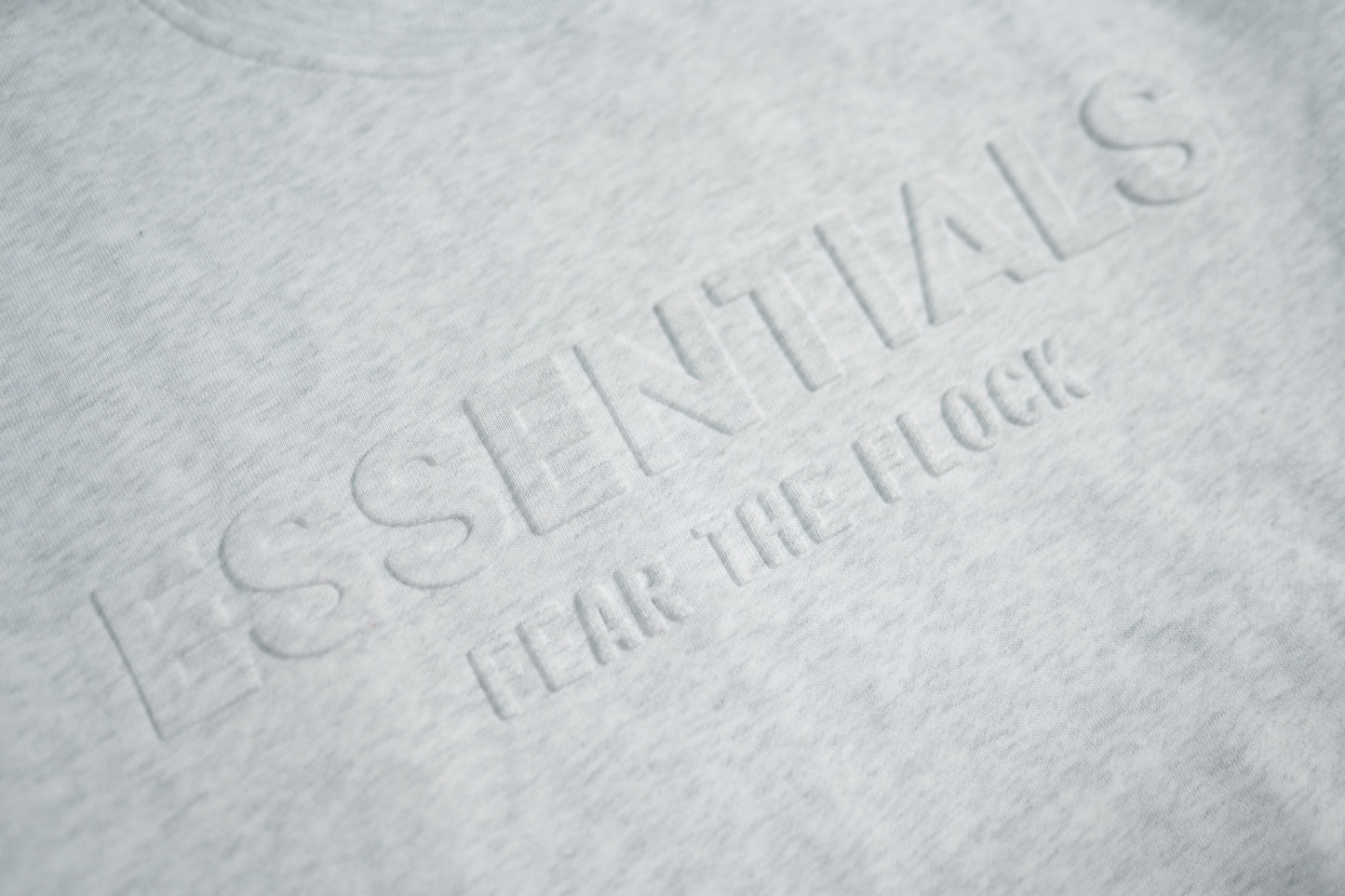 "Fear The Flock" Essentials Sweater - Gray