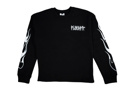 "Rockstar Kids" Sweater - Black