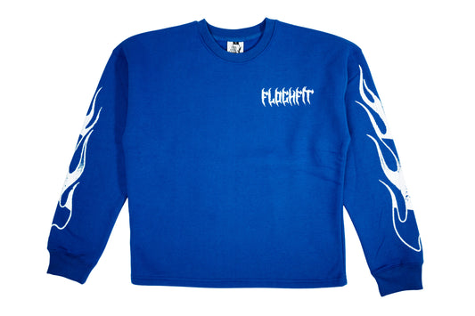 "Rockstar Kids" Sweater - Blue