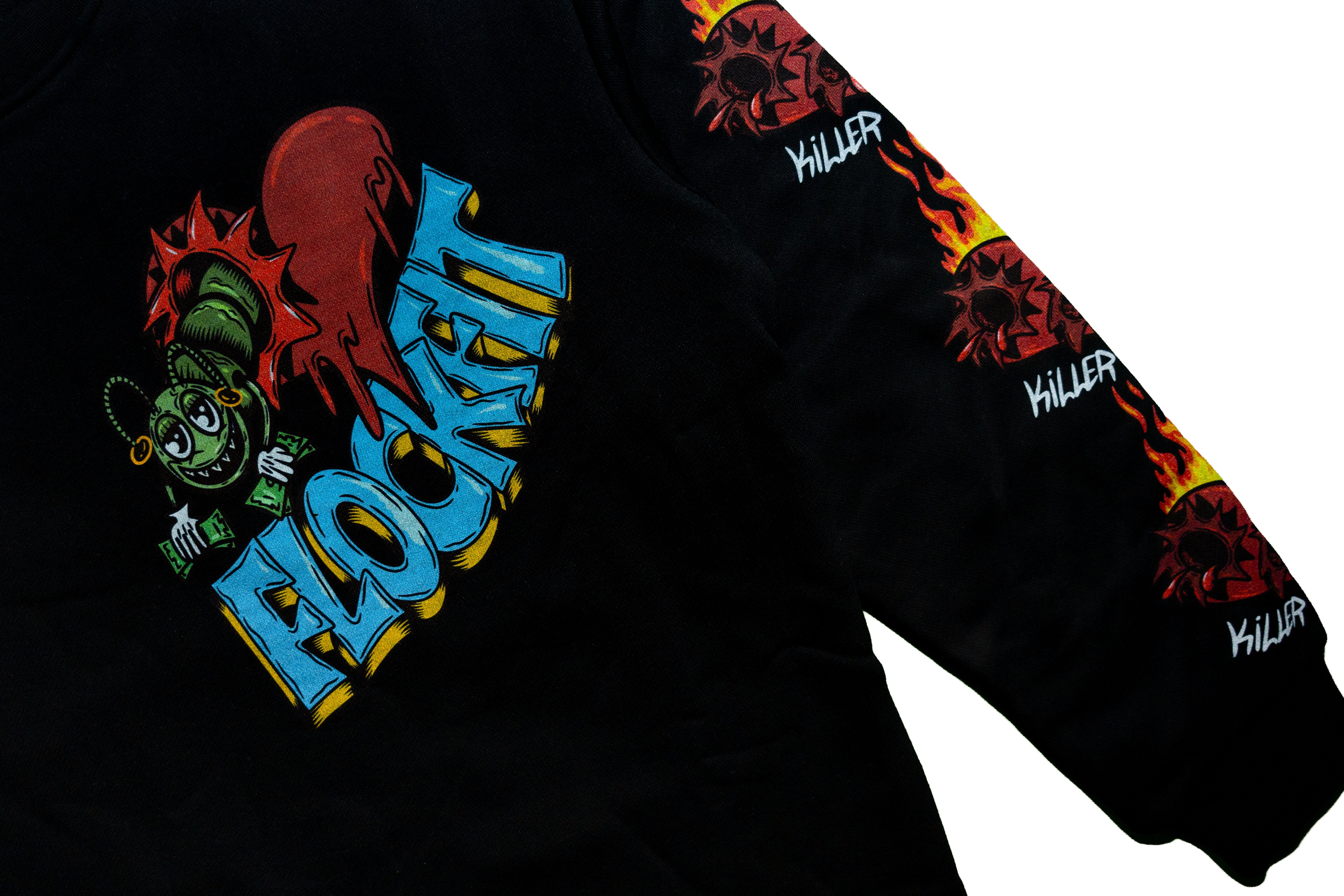 "Love Fades" Sweater - Black