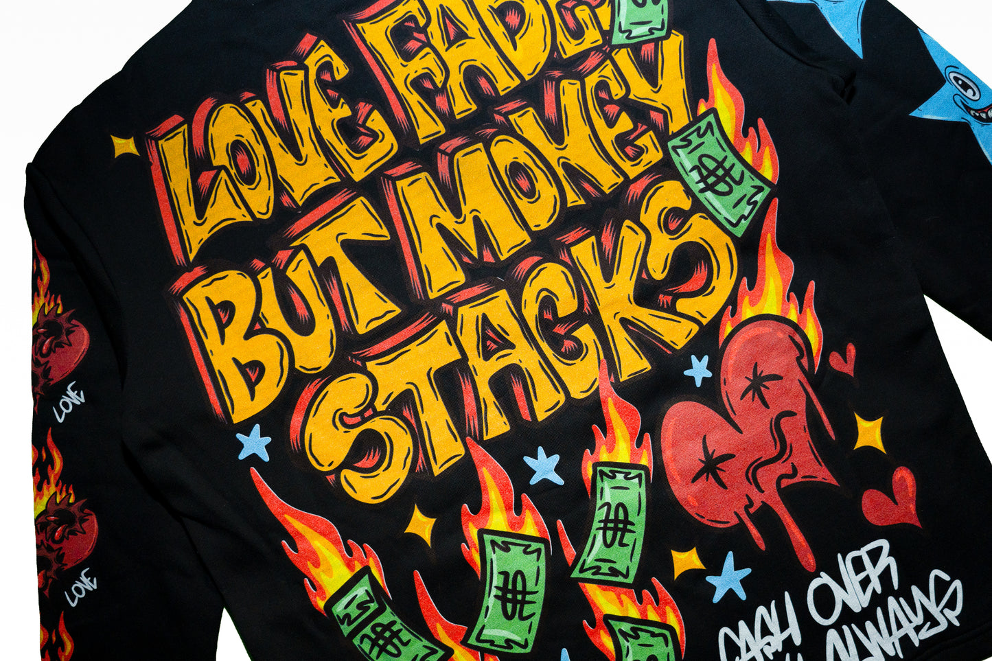 "Love Fades" Sweater - Black