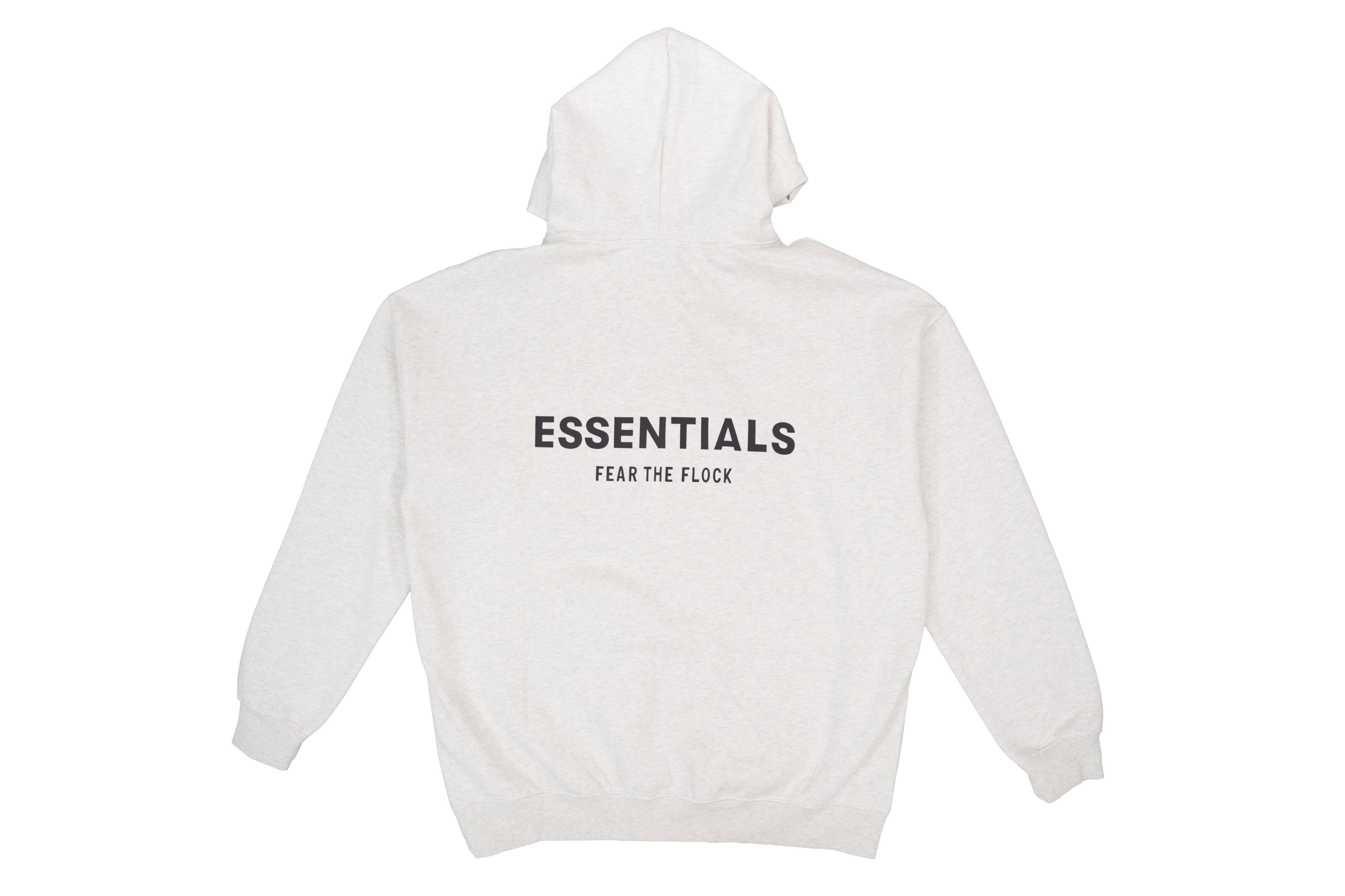 "Fear The Flock" Essential Hoodie - Gray