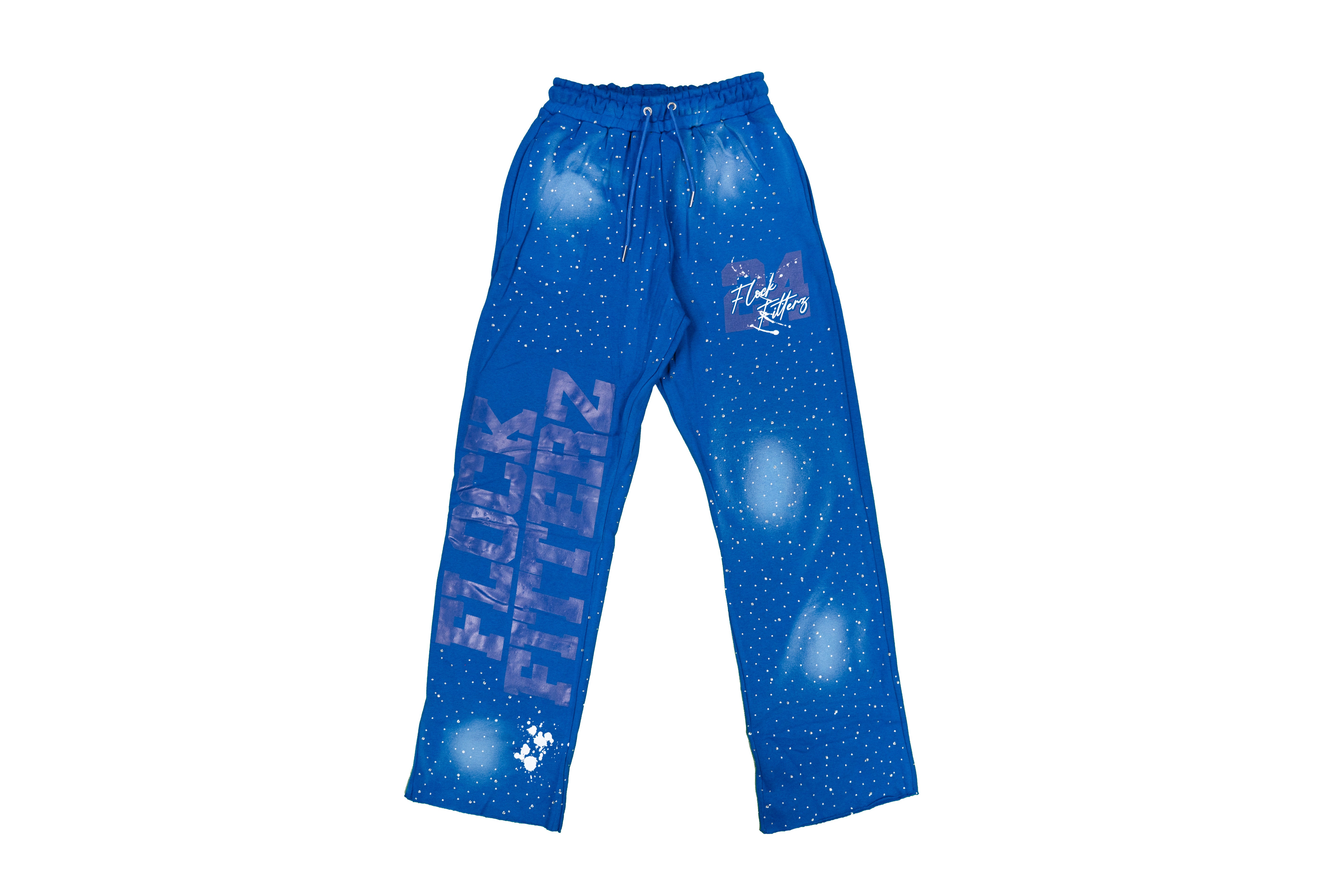 FF Rhinestone Sweats - Blue