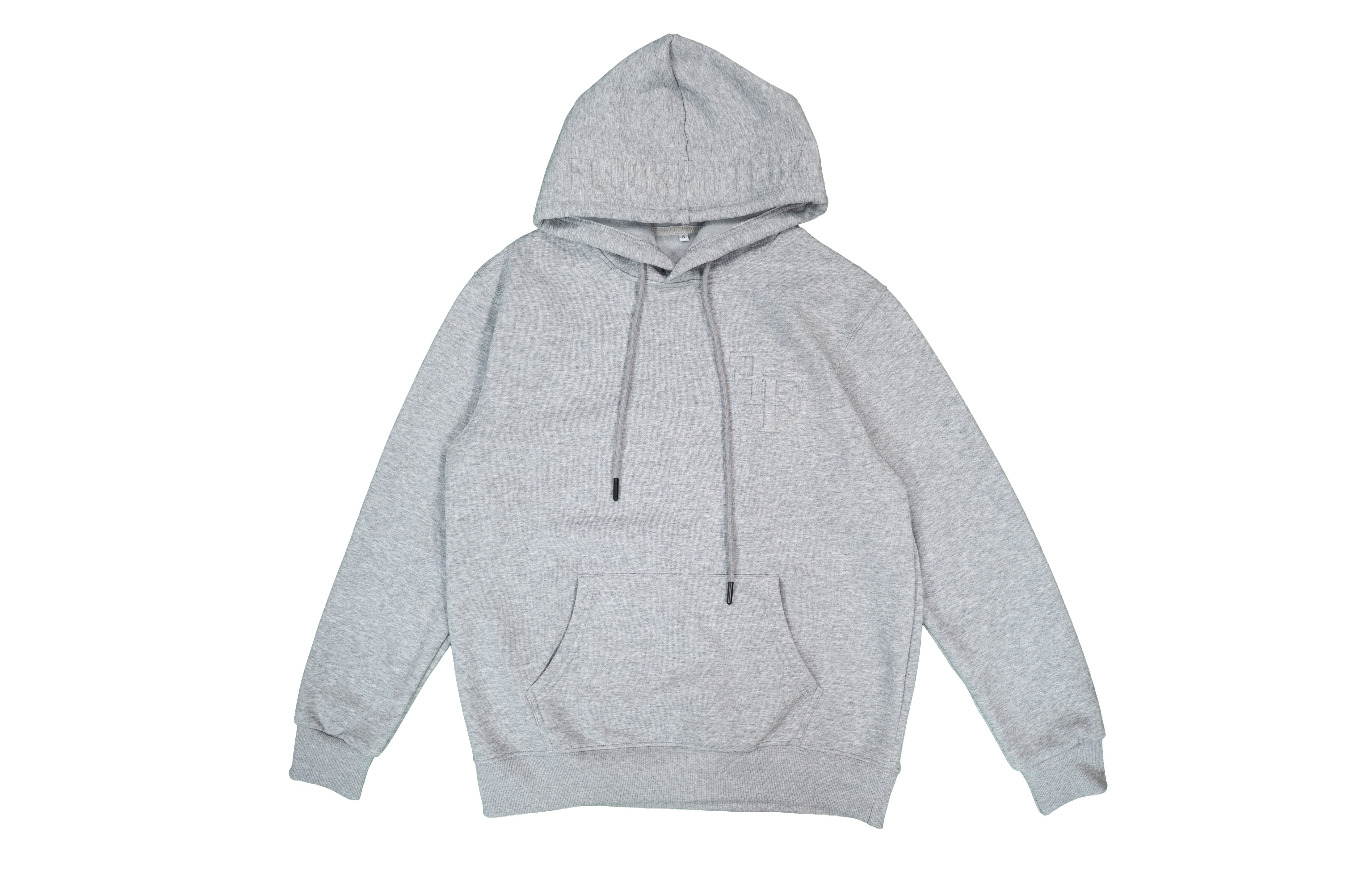 FF Embossed Hoodie - Gray