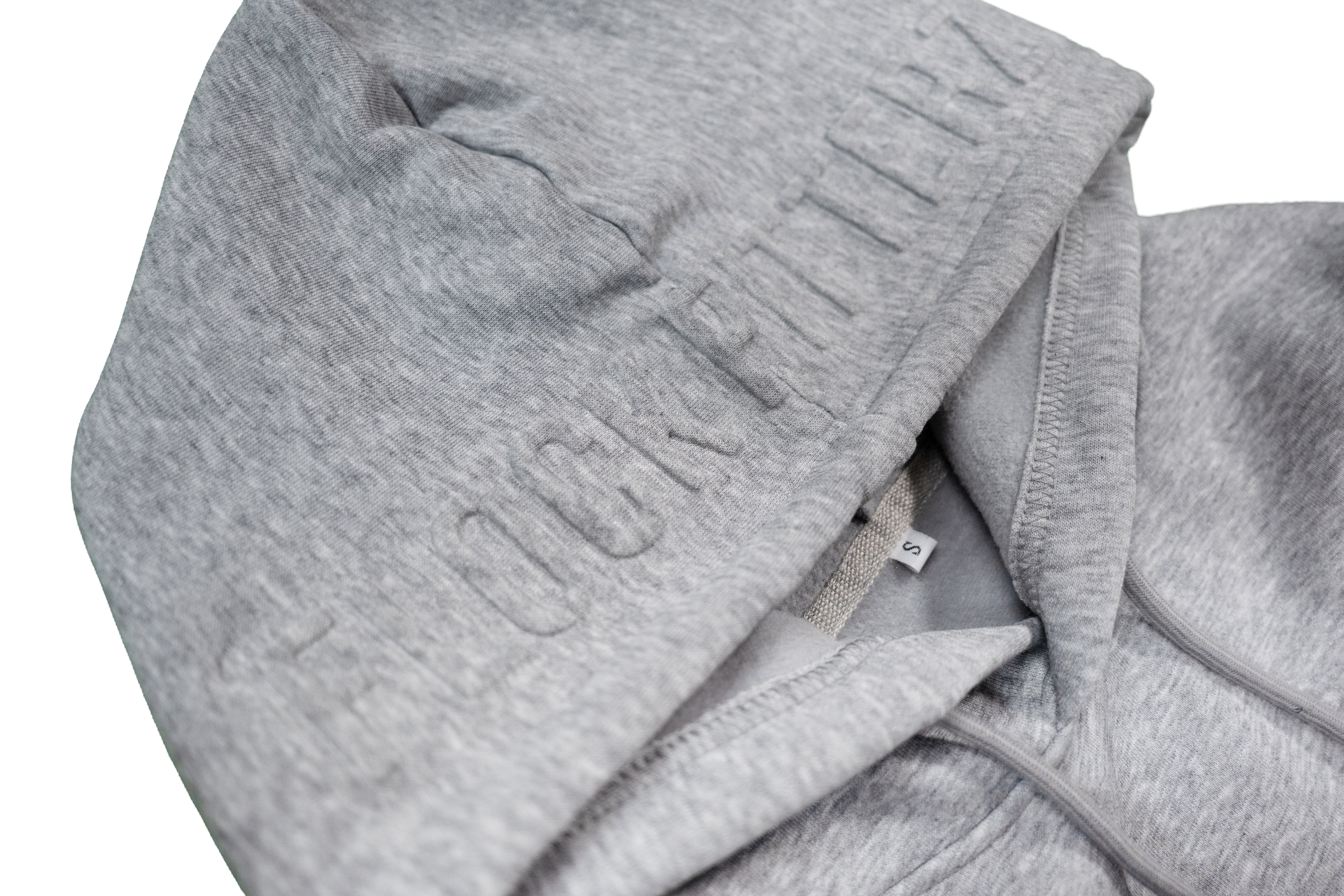 FF Embossed Hoodie - Gray