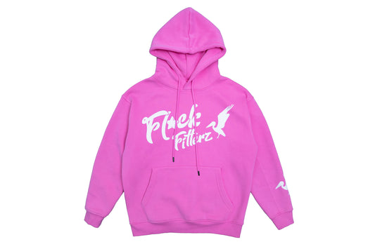 "Birds Of A Feather" Hoodie - Pink