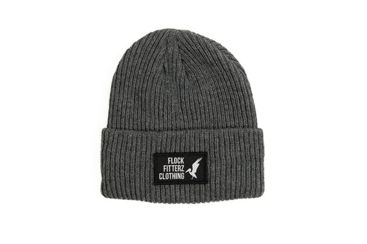 FF Box Logo Beanie - Charcoal Gray