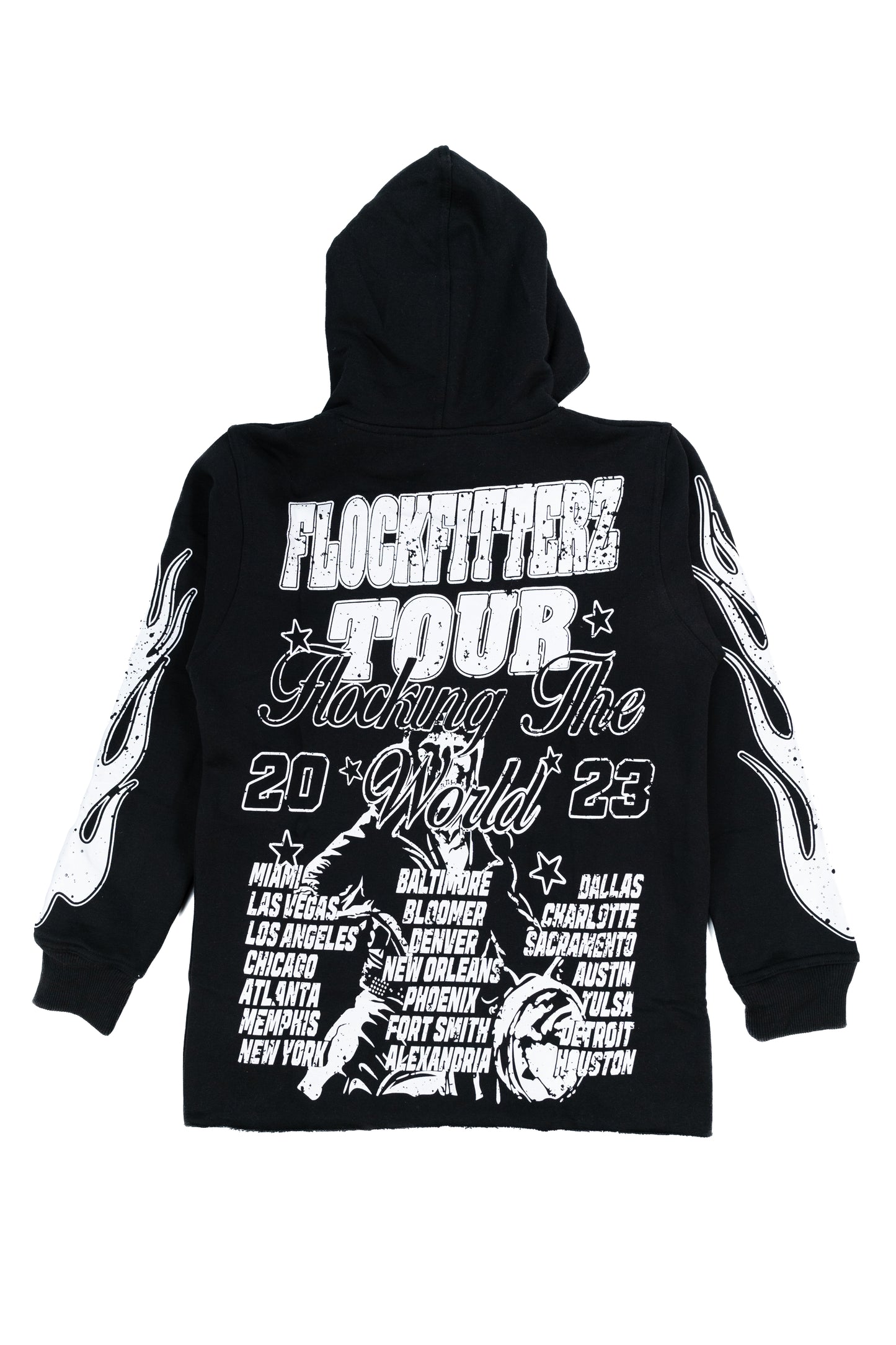 "FTW Tour" Hoodie - Black/White