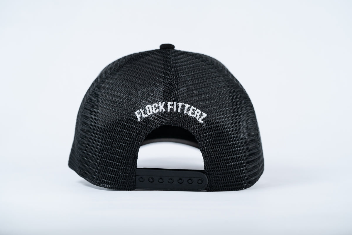 FF Suede Trucker Hat - Black