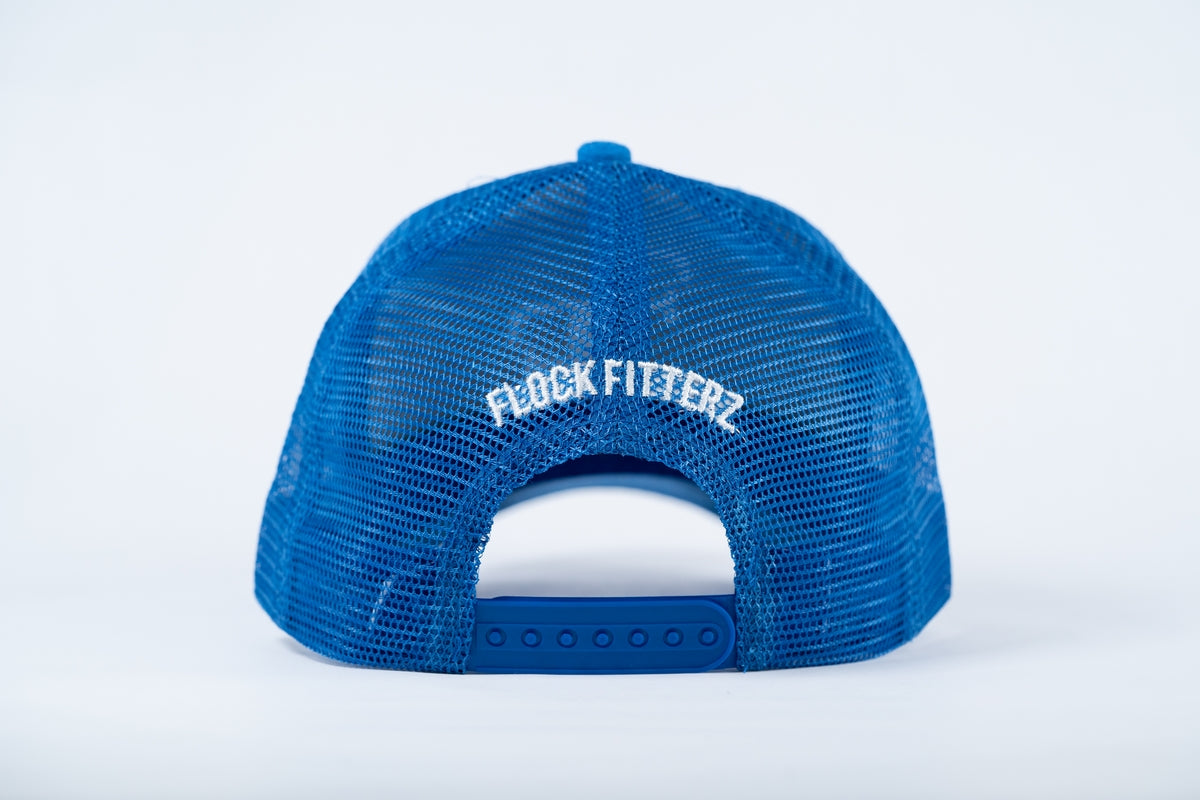  FF Suede Trucker Hat - Blue