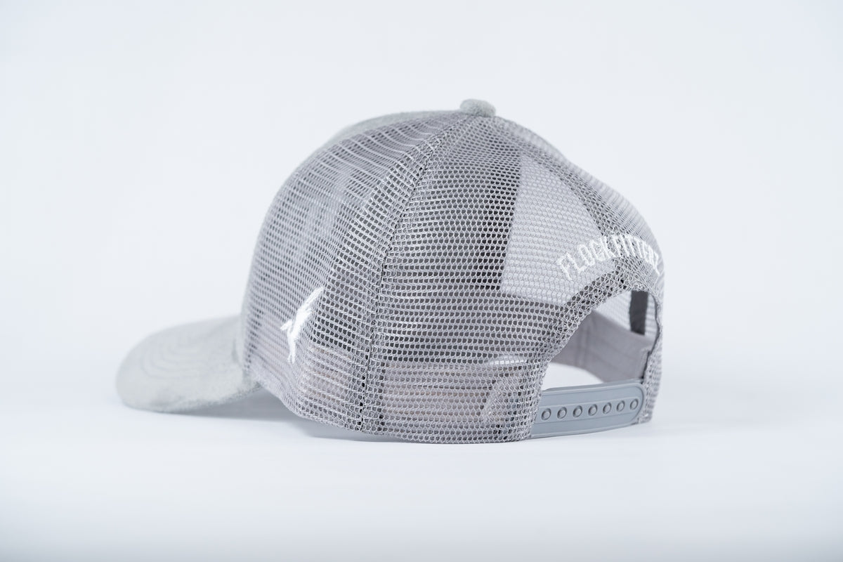 FF Suede Trucker Hat - Grey