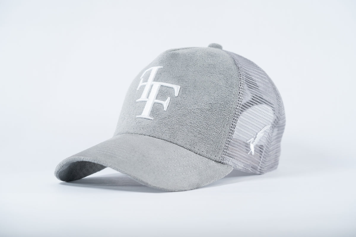 FF Suede Trucker Hat - Grey