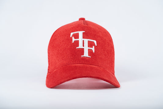 FF Suede Trucker Hat - Red