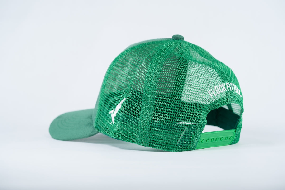 FF Suede Trucker Hat - Green