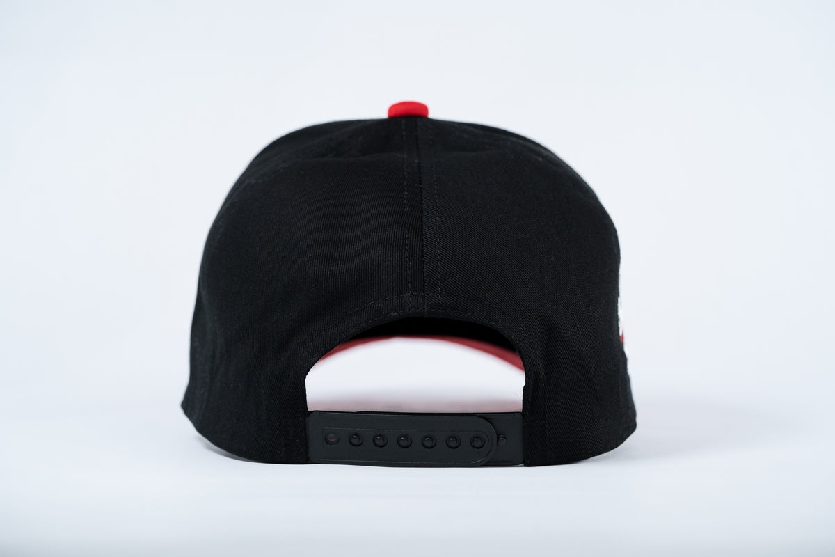 FF Series V2 Snapback - Black/Red