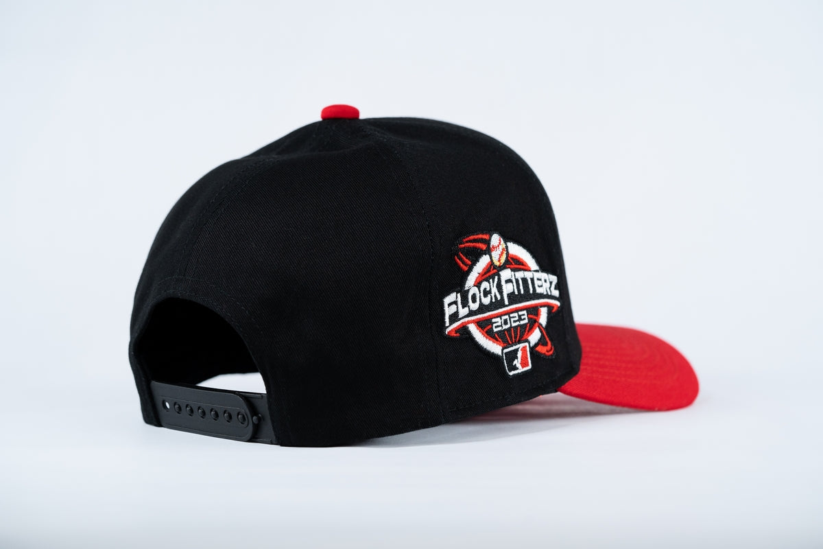 FF Series V2 Snapback - Black/Red