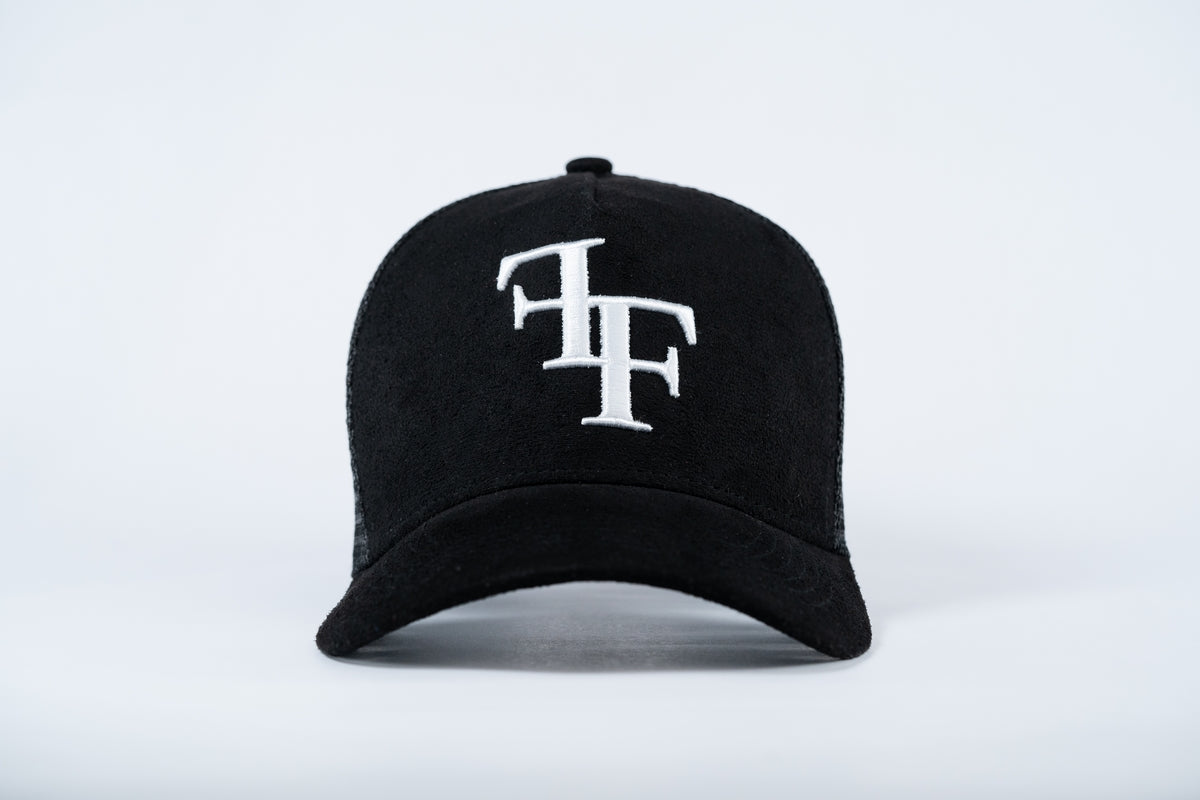 FF Suede Trucker Hat - Black