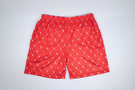 FF Mesh Shorts - Red