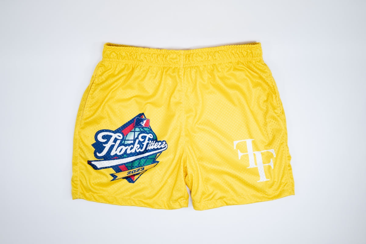 FF Series V1 Mesh Shorts - Yellow