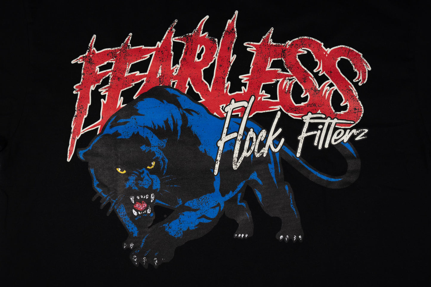 "Fearless Panther" Tee - Black