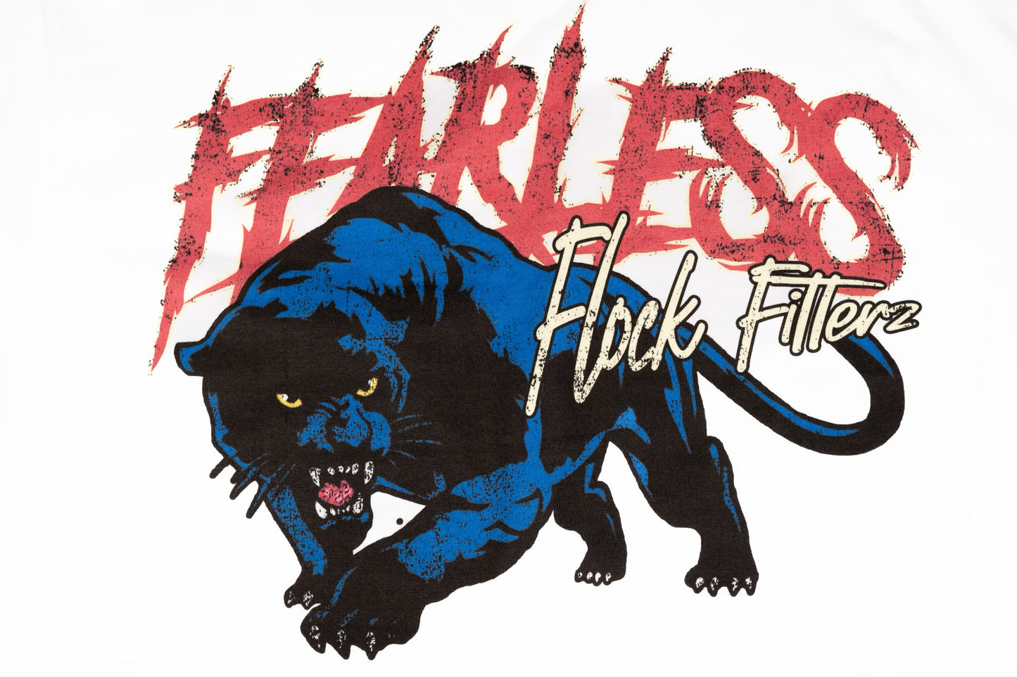 "Fearless Panther" Tee - White alt